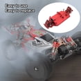 thumbnail image 4 of Placa inferior Bewildely de coche RC 1/14 Rojo Reemplazo para WLtoys 144010 144001 144002, 4 of 6