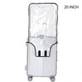 thumbnail image 1 of Luggage Cover Clear Pvc Suitcase Cover For Carry On Luggage, 1 of 2