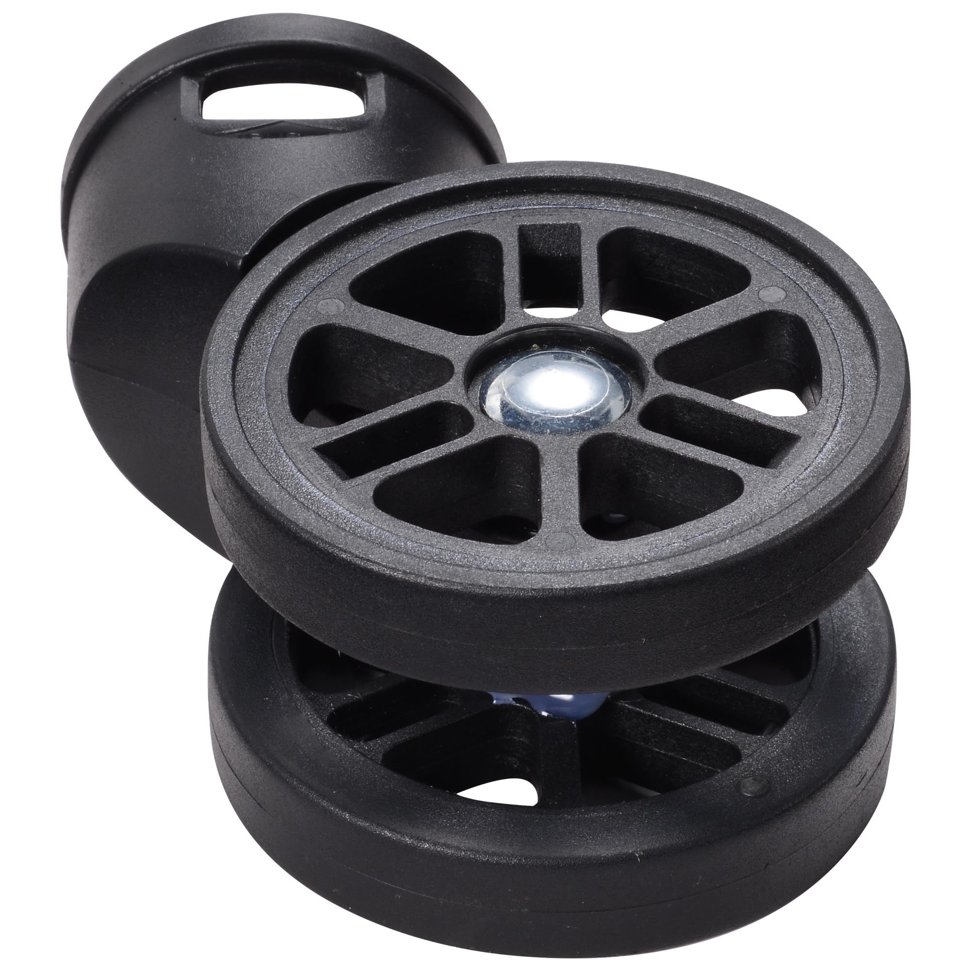 Byootique 4Pcs 2" Swivel Replacement Wheel 360 Degree Rotate Caster for Makeup Case