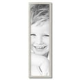 thumbnail image 2 of ArtToFrames 11" x 40" Slanted Lip White Picture Frame, 11x40 inch White Wood Poster Frame (WOM-4825),  Pack, 2 of 7