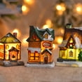 thumbnail image 4 of putnchl Christmas Village Light Up, LED Light Up White, Christmas Village, Christmas, Home Interior Decoration, 4 of 4
