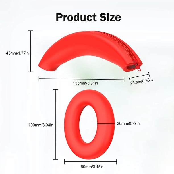 Protector de auriculares suave antiarañazos para Sony ULT WEAR WH-ULT900N/WH-1000XM3/XM4