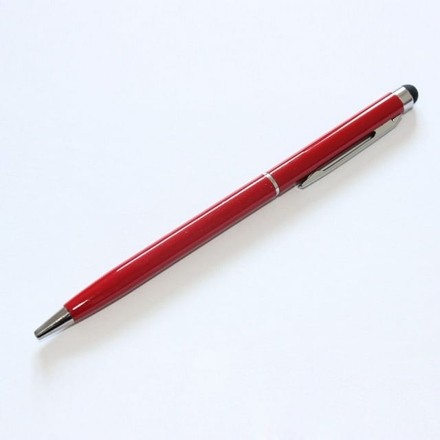 kurtrusly Stylus Nib Pen Capacitive Screen Stylus Pen for iPhone Huawei Tablet Touch Pen Metal Pencil with Ballpoint