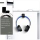 thumbnail image 3 of unbranded 2Ud Organizador De Auriculares De Pared En Material Acrílico Premium Negro, 3 of 8