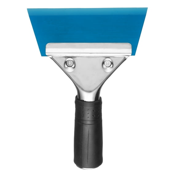 Uxcell Squeegee 5 Inch Length Auto Water Blade Shower Squeegee with Non-Slip Handle for Car Windshield Window Cleaner Glass, Blue