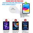 thumbnail image 4 of iPad 10th Generation Case 2022,iPad 10th Gen 10.9 inch Rugged Case with Screen Protector,Rotating Stand/Pencil Holder/Carrying Shoulder Strap - Carnival Night Black, 4 of 9