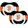 Baby Fanatic MLB 2-Pack Baby Pacifiers, San Francisco Giants