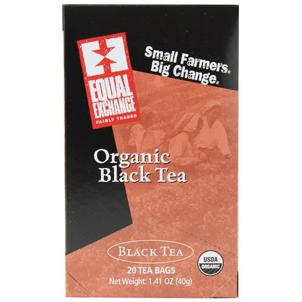 Equal Exchange Organic Black Tea 20 Tea Bags