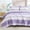 15 - Lavender, variant on Queen Quilt Bedding Set Mineral Blue, 3 Pieces Patchwork Summer Striped Ultra Soft Lightweight Bedspreads, Coverlets Set with 2 Pillow Shams for All Seasons (90"x96")