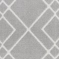 thumbnail image 7 of Nourison Modern Lines Geometric Silver 2' x 4' Area Rug, (2x4), 7 of 7