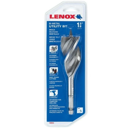 Lenox 1-3/8 In. Bi-Metal Utility Bit