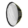 thumbnail image 3 of Glow EZ Lock Parabolic Softbox For Flashpoint XPLOR 300 and 400 Direct Mount (33.4" - White) - Godox AD-W85, 3 of 10