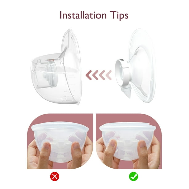 mumu樣 専用 Momcozy M5 Breast Milk Collection Cup, Secure Double-Sealed