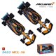 thumbnail image 2 of Bburago-vehículo de aleación de lujo McLaren MCL36 #3 Daniel Ricciardo #4 Lando Norris, escala 1:43, 2022 F1, coches fundidos a presión, modelo de juguete Fivean unisex, 2 of 2