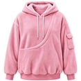 thumbnail image 6 of Jsaierl Pet Carrier Hoodie for Women with Pouch Fleece Warm Dog Cat Going Out Pullover Sweatshirts, 6 of 10
