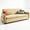 Cream Beige, variant on DEALTOPS 79" Pull Out Sofa Bed with Storage Drawers, Velvet Sleeper Sofa Couch, Gray