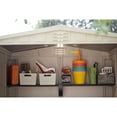 thumbnail image 3 of Keter 213562 Factor 6 x 6 All Weather Resistant Outdoor Storage Shed, Beige, 3 of 10