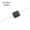thumbnail image 2 of 15 Paquete 6A10 Diodo Rectificador 6A 1000V Diodos de Silicio Electrónicos, 2 of 2