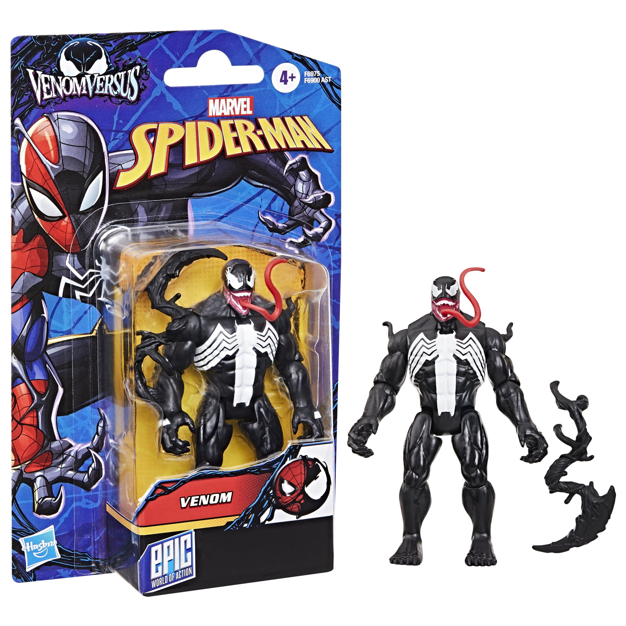 Marvel Spider-Man Epic Hero Series, figurine articulée Venom de 10 cm
