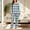 Light Blue, variant on Women's Plaid Pajama Set, 2 Piece Loungewear Outfits V Neck Comfy Sleepwear Fall Long Sleeve Tops and Long Pants New Fall Pajamas for Women Pinky XL