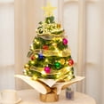 thumbnail image 6 of Festive 2.13ft Tabletop Xmas Tree - Illuminated with Star Lights, Perfect for Home & Desktop Holiday Charm, 6 of 10