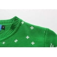 thumbnail image 4 of SSLR Big Boys Ugly Christmas Sweater Fun Holiday Reindeer Pullover Sweater for Kids, 4 of 8