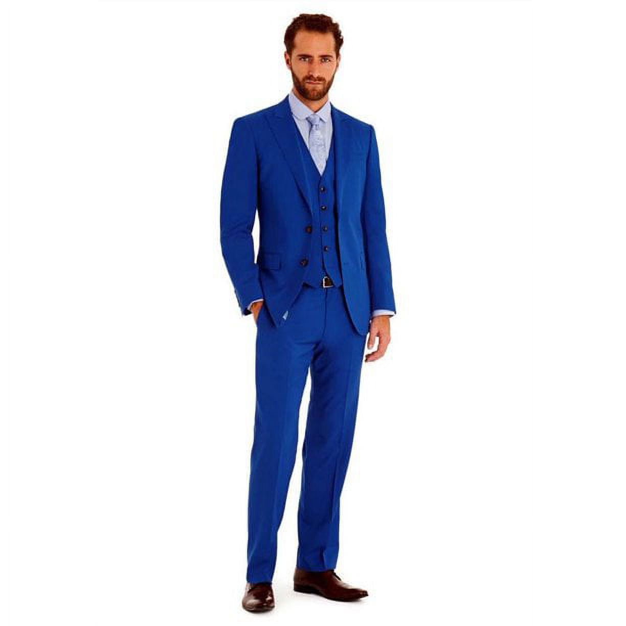 Yunclos Mens 3 Piece Suit Prime Slim Fit Business Suit Sets