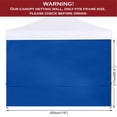 thumbnail image 4 of Panel lateral para toldo COOSHADE Instant SunWall 10x10 azul, paquete de 1, 4 of 6
