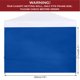 thumbnail image 4 of Panel lateral para toldo COOSHADE Instant SunWall 10x10 azul, paquete de 1, 4 of 6
