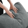 thumbnail image 7 of Howcool Cloud Couch Modular Sectional Sofa 6 Seat 160" U Shaped Convertible Couch Chenille Thick Cushion with 2 Storage Ottomans and Toss Pillows Washable Removable Cover for Living Room,Light Gray, 7 of 7