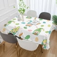 thumbnail image 5 of GZHJMY Easter Gnome Eggs Tablecloth, Rectangle Waterproof Washable Polyester Table Cover for Picnic Dinner Holiday Party Decor, 60 x 90 Inch, 5 of 7
