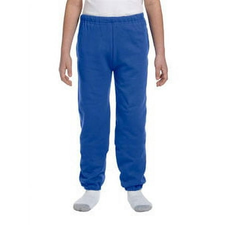Jerzees Youth 9.5 oz., Super Sweats® NuBlend® Fleece Pocketed Sweatpants 4950BP