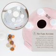 thumbnail image 3 of Piggy Bank Pearhead, cerámica, tamaño grande, rosa claro, para niños, 3 of 9