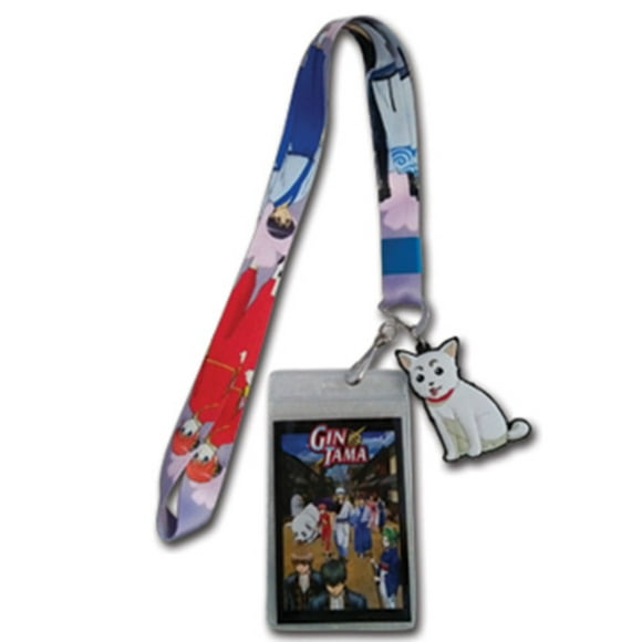 GE Animation Gintama S3 Anime Lanyard with Charm, Multicolor
