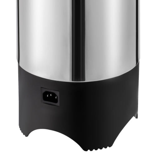 Restpresso 150 Ounce Coffee Dispenser, 1 Single-Wall Large Coffee Urn - 120V/1000W, Serves 30 Cups, Silver 13/0 Stainless Steel Hot Water Urn, No-Drip