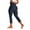 Navy, variant on LEBONYARD Plus Size Pants for Women,Womens Casual Solid Elastic High Waist Lifting Leggings Outdoor Fitness Running Climbing Flap Pocket Yoga Pants Black L