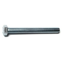 3/8"-16 x 3-1/2" Zinc Coarse Full Thread Hex Head Tap Bolts (25 pcs.)