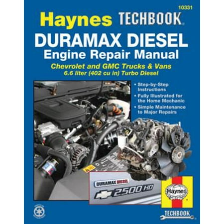 Duramax Diesel Engine Repair Manual (Best Car Repair Manuals)