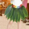 thumbnail image 6 of Milageto Grass Skirt Dancing Hawaiian Leaf Skirt for Beach Festival Stage Leaf Skirt, 6 of 8