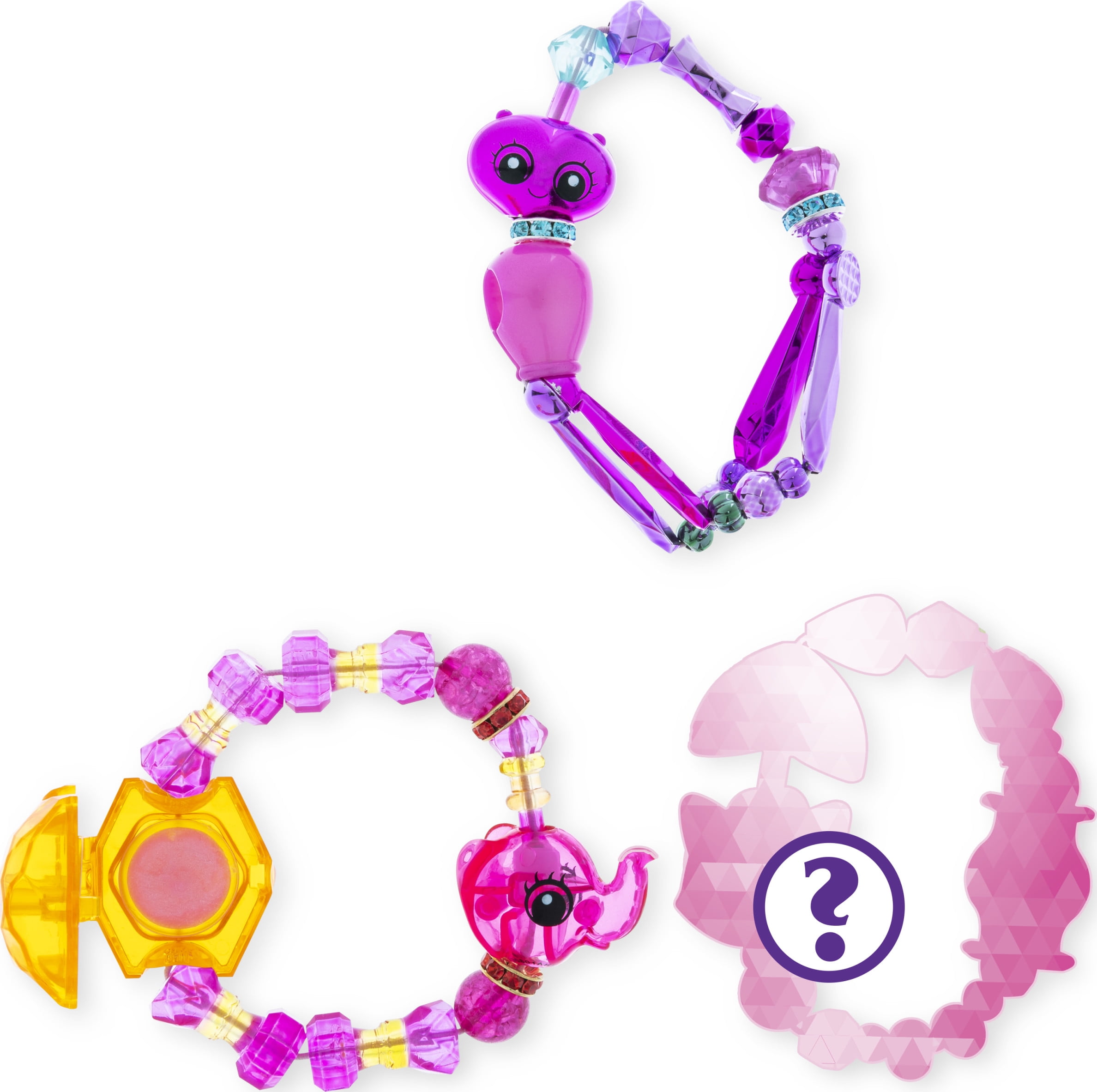 Last Chance - Limited Stock - Sale - Twist Animal Pet Bracelet - Sensory Fidget Toy - Bead Animal That Turns Into A Bracelet - Jewelry Set of 3