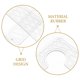 thumbnail image 3 of IFANLANDOR 50Ud Espaciadores Protectores Antideslizantes Para Puertas De Vidrio Con Goma Duradera, 3 of 8