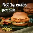 thumbnail image 4 of Nature's Own Life Keto Soft White Burger Buns, Keto Hamburger Buns, Keto Bread Buns, 8 Count, 4 of 16