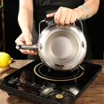 thumbnail image 2 of 1Pc Stainless Steel Tea Kettle Practical Whistling Water Kettle Kitchen Gadget, 2 of 3