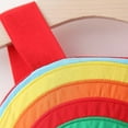 thumbnail image 3 of FRSASU Toddler Kids Girl Summer Pure Color Rainbow Cloud Suspender Skirt with Hat, 3 of 9