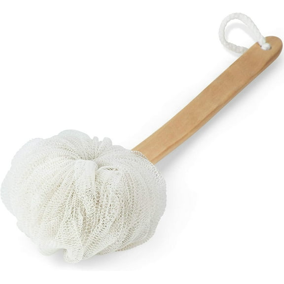 DecorRack Bath Sponge with Wooden Handle