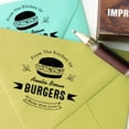 thumbnail image 3 of Printtoo Personalized Kitchen Wood Mounted Round Rubber Stamp Business Monogram Custom Stamper-1.77 Inches Diamater, 3 of 4
