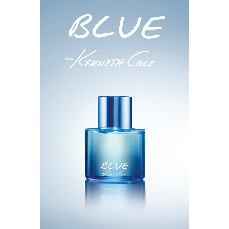 Kenneth Cole Blue Eau de Toilette Cologne for Men 1.7 oz