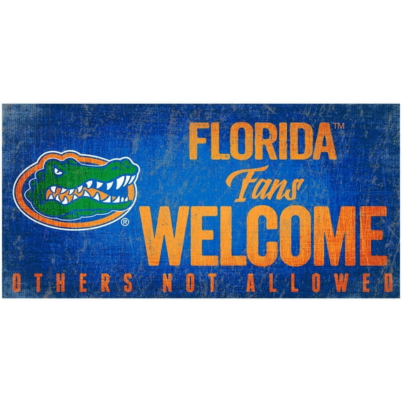 Fan Creations NCAA Fans Welcome Sign