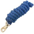 thumbnail image 1 of Intrepid International Cotton Lead Rope with Bull Snap, Royal Blue, 1 of 4