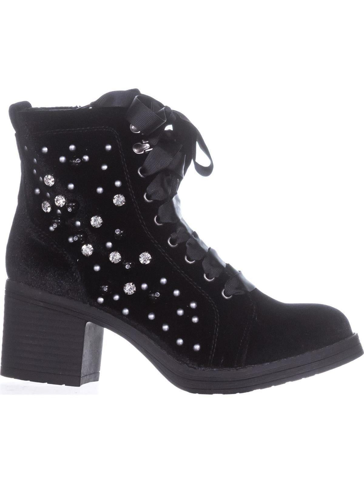 veera velvet combat boot